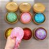 Bandai Nuovo Squishy Glitter Dumpling 2026 con Scatola, Giocattolo Sensoriale Antistress a Forma di Raviolo, Regalo di Compleanno
