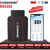 KONNWEI MAXOBD Scanner Diagnostico Auto Bluetooth 5.2 OBDII, Strumento per Diagnosi Completa del Sistema, Motore, Airbag, ABS, Dati in Tempo Reale