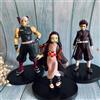 Bandai Action Figure Anime Demon Slayer Kimetsu No Yaiba, Modelli in PVC di Shinobu e Nezuko, Collezione di Ornamenti, Giocattoli Derivati dal Giappone