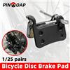 PINMOAP 1/25 Paia di Pastiglie Freno per Bicicletta Semi-Metalliche, Pastiglie Freno a Disco ad Alte Prestazioni, Silenziose e Durevoli, Parti di Ricambio per Ciclismo