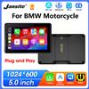 Jansite per BMW: Navigatore GPS Wireless con CarPlay e Android Auto per Moto, Monitor per BMW R1200GS R1250GS F800 F900 S1000XR