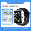 HAYLOU Watch Faro Smartwatch con Chiamate Vocali, Schermo HD da 2.01'', Monitoraggio Salute 24H, 150+ Modalità Sportive, Bluetooth, per Uomini e Donne
