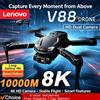 Lenovo V88 2026 Nuovo Drone FPV 5G con Doppia Fotocamera 8K HD per Fotografia Aerea, Quadricottero RC Pieghevole a Lungo Raggio 15000M