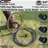 CSC Ruote in carbonio per bici da gravel CSC 1290g 700C con freno a disco Center Lock, ratchet 54T, profondità 35/40/45/50/58mm, larghezza 32/38mm