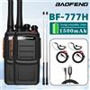 Baofeng BF-777H Interfono PMR446MHz, Qualità Audio Nitida, Anti-Interferenza, Radio di Sicurezza per Esterni e Viaggi, Dispositivo di Comunicazione
