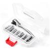 Geinxurn Set di Chiavi a Bussola con Cricchetto Geinxurn da 1/4 di Pollice, con Bussola Elettroplaccata, Mini Cricchetto Esagonale da 1/4 di Pollice, per Fai-da-Te