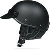 orz Casco Mezzo Integrale ORZ-069-DOT Standard 3/4, Costruzione Durevole in ABS, Anti-Impatto, Leggero, per Moto Cruiser