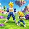 Bandai Figure di Dragon Ball Z, Statuette di Son Goku e Son Gohan, Action Figure di Goku Super Saiyan, Modellini in PVC da Collezione
