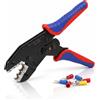 lion rage Pinza Crimpatrice a Cricchetto HS-03C, 0.5-6mm² 20-10 AWG, Crimpatrice Professionale per Terminali Preisolati, Utensile Elettrico Manuale per Crimpatura Fili