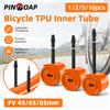 pinmoap Camera d'aria interna PINMOAP in TPU ultraleggera per bici da strada, antiesplosione e resistente alle forature, camera d'aria essenziale per il ciclismo