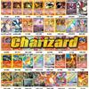 Bandai Carte Pokémon Charizard Prima Edizione 1996 Set Base SV/Team Rocket Carte Rare Foil Collezione di Carte da Gioco PTCG Carte Proxy