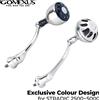 gomexus Manovella Gomexus 4000 in alluminio per mulinello Shimano Stradic Predator, per la pesca a spinning, light jigging e acqua salata.