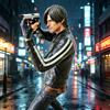 Bandai Statuetta di Leon Scott Kennedy di Resident Evil, Modellino di Personaggio del Gioco, Decorazione da Scrivania, Ornamento per Camera, Regalo per Fan