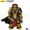 JOY TOY Action Figure JOYTOY 1/18 The Horus Heresy Imperial Fists Legion Praetor Mk III Armatura con Spada Elettrica e Pistola a Proiettili