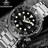 ADDIESDIVE Nuovo orologio automatico da uomo da 41 mm in acciaio inossidabile 300 m impermeabile orologio da polso subacqueo con vetro zaffiro e lunetta in ceramica luminosa