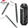 Naturehike Picchetti per Tenda Naturehike in Lega di Alluminio Ultraleggeri, Rinforzati, Antivento, per Campeggio e Escursionismo, Varie Forme