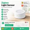 coolo Sensore di Luminosità ZigBee, Rilevatore di Illuminazione a Batteria, Compatibile con Zigbee2mqtt, Smart Life e Hub TUYA