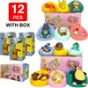 Bandai 1-12 Pezzi Blind Box Anime Pokémon Modellino Pikachu Serie Dormiente in Posizione di Riposo Giocattoli Antistress Regalo Tappetino per Mouse