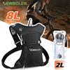 NEWBOLER Zaino da ciclismo ultraleggero da 8 litri con tracolla ergonomica, borsa per bicicletta da strada MTB con sacca per l'acqua, borsa per arrampicata e escursionismo all'aperto