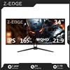 Z-EDGE Monitor da Gaming Ultrawide Z-EDGE 34 Pollici 3440 X 1440 Uwqhd 165Hz, 1Ms Mprt, Pannello Ips 21:9, Freesync, Hdr10, 100% Srgb, 300Cd/M², Pip & Pbp, Compatibile Vesa