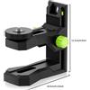 Huepar Supporto di regolazione fine Huepar PV12 per livelle laser a linea e a punto, base magnetica orientabile a L con filettatura maschio da 1/4"-20