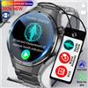 GUHUAVMI Nuovo Smartwatch 2026 per il Controllo della Salute Maschile con ECG+PPG, Misurazione Accurata di Acido Urico, Pressione Sanguigna, Grasso Corporeo, Fitness, Impermeabile