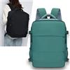 HuoHuo Zaino da viaggio espandibile, 180 ° Borsa da viaggio apribile, borsa casual multitasche per uso quotidiano e viaggi