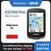 GEOID Computer da Bicicletta GEOID CC700 Pro con Touchscreen da 2,8 Pollici, GPS, Tachimetro e Navigazione Globale per Ciclismo, Contachilometri Compatibile con Strava