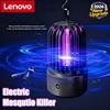 Lenovo Lampada antizanzare Xiaomi con luce UV blu, trappola per insetti 2-in-1 con scossa elettrica, ricaricabile 1200mAh, per patio e viaggi, novità