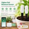 coolo Sensore di umidità e temperatura del suolo Zigbee, tester di fertilità e luce, per giardino e casa, compatibile con TUYA e Zigbee2MQTT (opzionale)