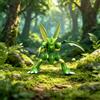 Bandai Anime Pokemon Figures Scyther Action Figure 11 cm/4,33 pollici Statua in PVC Ornamento da tavolo Modello da collezione Giocattolo per regali