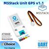 M5Stack Unità GPS M5Stack v1.1 AT6668, Ricezione di Segnali GNSS Multi-Modalità, Basso Consumo 31.64mA per Droni, IoT, Localizzatori di Veicoli
