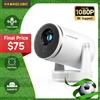 Magcubic Proiettore Magcubic HY320Pro Full HD Android 14, 1080P nativo, messa a fuoco automatica, portatile, Home Cinema, controllo vocale, aggiornamento HY300 Pro