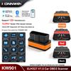 KONNWEI 2026 KONNWEI KW901 ELM327 V1.5 Scanner OBD2 Bluetooth 5.0 12V Strumento Diagnostico per Auto Lettore di Codici pk Vgate ICAR2 per Android e iOS