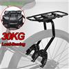 NEWBOLER Portapacchi Posteriore per Bicicletta, Supporto per Borsa da Ciclismo, Adatto per MTB 20-29'' e Bici Fat Bike 4.0'', Capacità di Carico 50KG