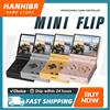 MIYOO Console di gioco portatile MIYOO MINI FLIP con schermo IPS da 2,8'', sistema Linux, custodia inclusa, doppio joystick analogico, idea regalo per giocatori