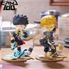 Bandai Nuove Figure Anime Mob Psycho 100 GK Reigen Arataka Versione Q Kawaii Serie Palm Stand Modello Bambola Ornamento da Scrivania Giocattolo da Collezione