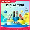 Lenovo G10 Thumb Mini Camera Serie Lipstick, Videocamera Sportiva Portatile 2K HD per Studenti, Fotografia all'Aperto, Lunga Durata della Batteria