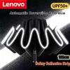 Lenovo Ombrello Lenovo Antivento Robusto con Striscia Riflettente, Ombrello Pieghevole Automatico Invertito, Ombrello Anti-UV Isolante Portatile
