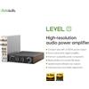 FiiO Amplificatore HiFi Bluetooth LDAC da Tavolo JadeAudio Livello 1, Amplificatore Classe D 2×300W, Ingresso USB/Coassiale per Home Theater/PC con Alimentazione 48V