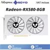 SOYO Scheda grafica SOYO AMD RX580 da 8 GB GDDR5 256Bit 2048SP PCIExpress 3.0×16 Schede video per giochi Componenti per computer desktop Completamente nuova