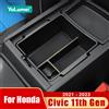 YaLumei Organizer per Bracciolo Centrale Auto, Contenitore Portaoggetti per Honda Civic 11a Generazione 2021 2022 2023, Accessori