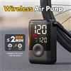 CARSUN Pompa d'Aria Multifunzionale Senza Fili Carsun, Gonfiatore Digitale Intelligente per Pneumatici, Compressore Ricaricabile per Moto, Biciclette e Attività all'Aperto
