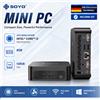 SOYO Y5 Mini PC Processore Intel I3-4030U 8GB RAM 128GB SSD Windows 10 PRO Bluetooth WIFI5 Supporta display 4K Mini Computer