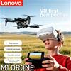 Lenovo Drone Pieghevole Lenovo M1 con Posizionamento Ottico e Occhiali VR, Quadricottero RC con Telecamera HD, Velivolo Portatile per Esterni