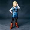 Bandai Statua Anime Dragon Ball Z Android 18, Figura da 28cm in PVC, Modellino da Collezione, Giocattolo Regalo