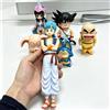 Bandai Statuetta Anime Dragon Ball Z 10-20cm, Personaggio Goku, Sezione Pratica, Figure GK, Krillin, Chichi, Bulma, Modellino da Collezione, Regalo