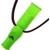 ACME Fischietto doppio tono per cani n. 640/641 - fischietto doppio professionale con 2 segnali e cinturino in pelle gratis - frequenza standardizzata (n. 640/dg verde)