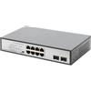 Digitus Switch di rete Digitus Gigabit 8 porte con 6 x PoE, 2 RJ45, SFP Uplink, 802.3 af/at/bt [DN-95140]
