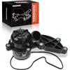Frankberg Termostato con alloggiamento e guarnizione 06E121111G | Compatibile con: A4 8EC, A8 4E2 4E8, A4 Cabriolet 8HE, A6 4F2, A6 Avant 4F5, A4 Avant 8ED